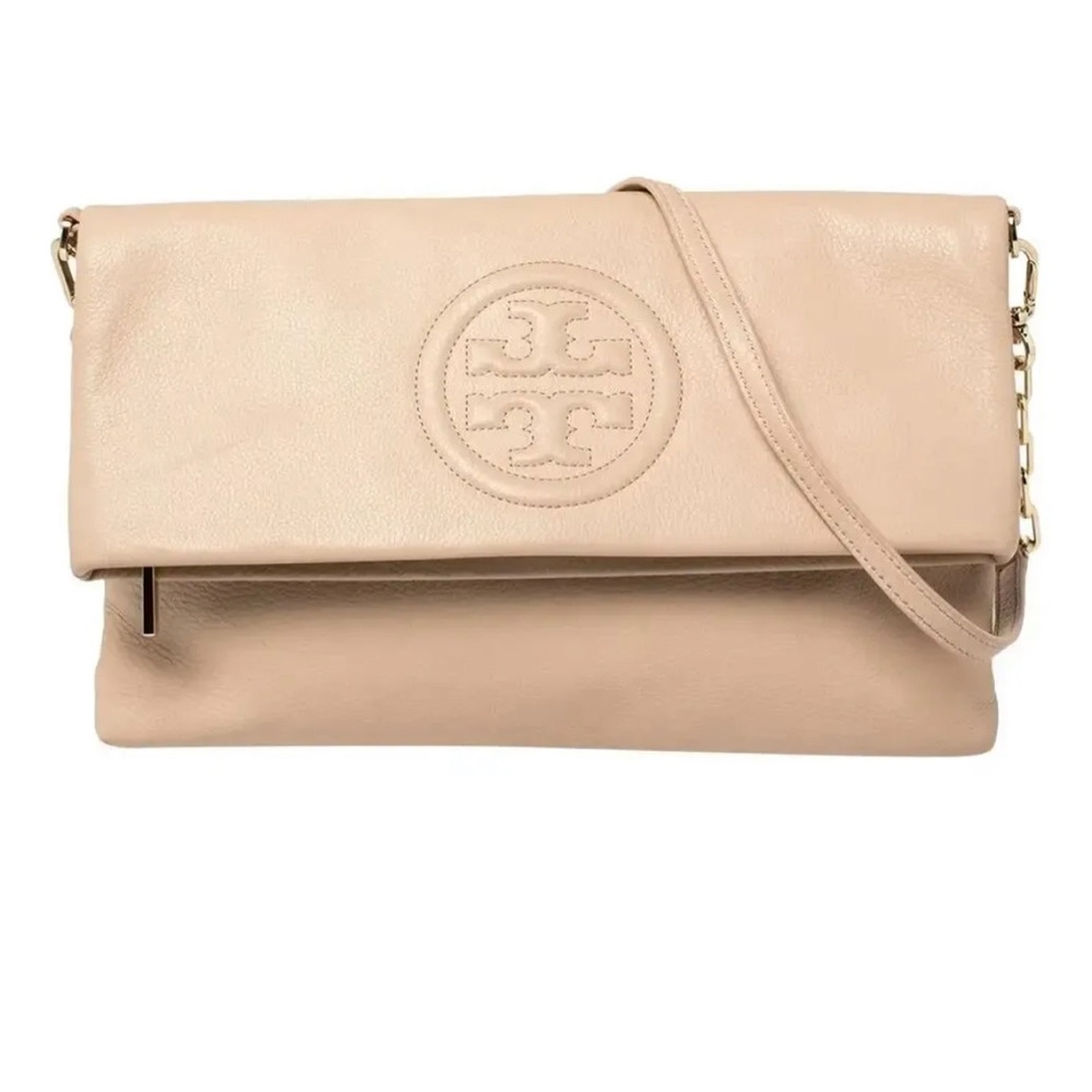 Tory Burch Tan Leather Crossbody Bag
